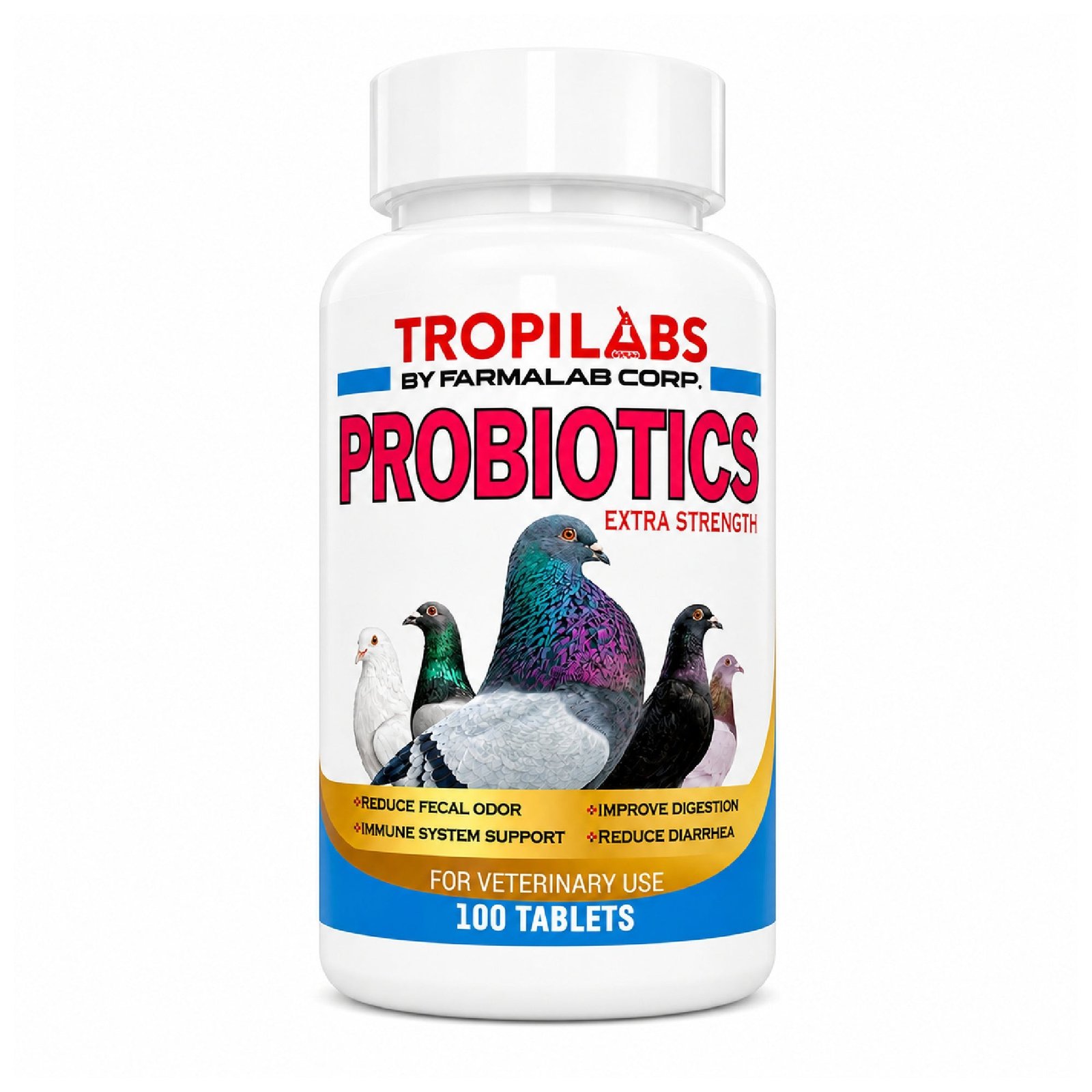 Probiotics for Pigeon 100 tablets